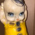 1940's Chalkware Kewpie Doll Bank