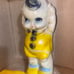 1940's Chalkware Kewpie Doll Bank