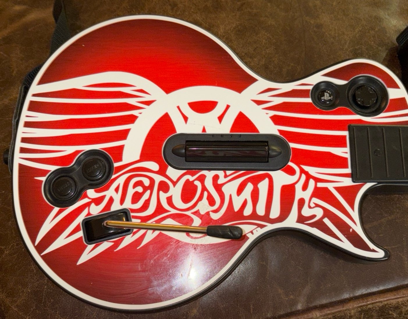 Aerosmith PlayStation 3 Red Octane Guitar Hero