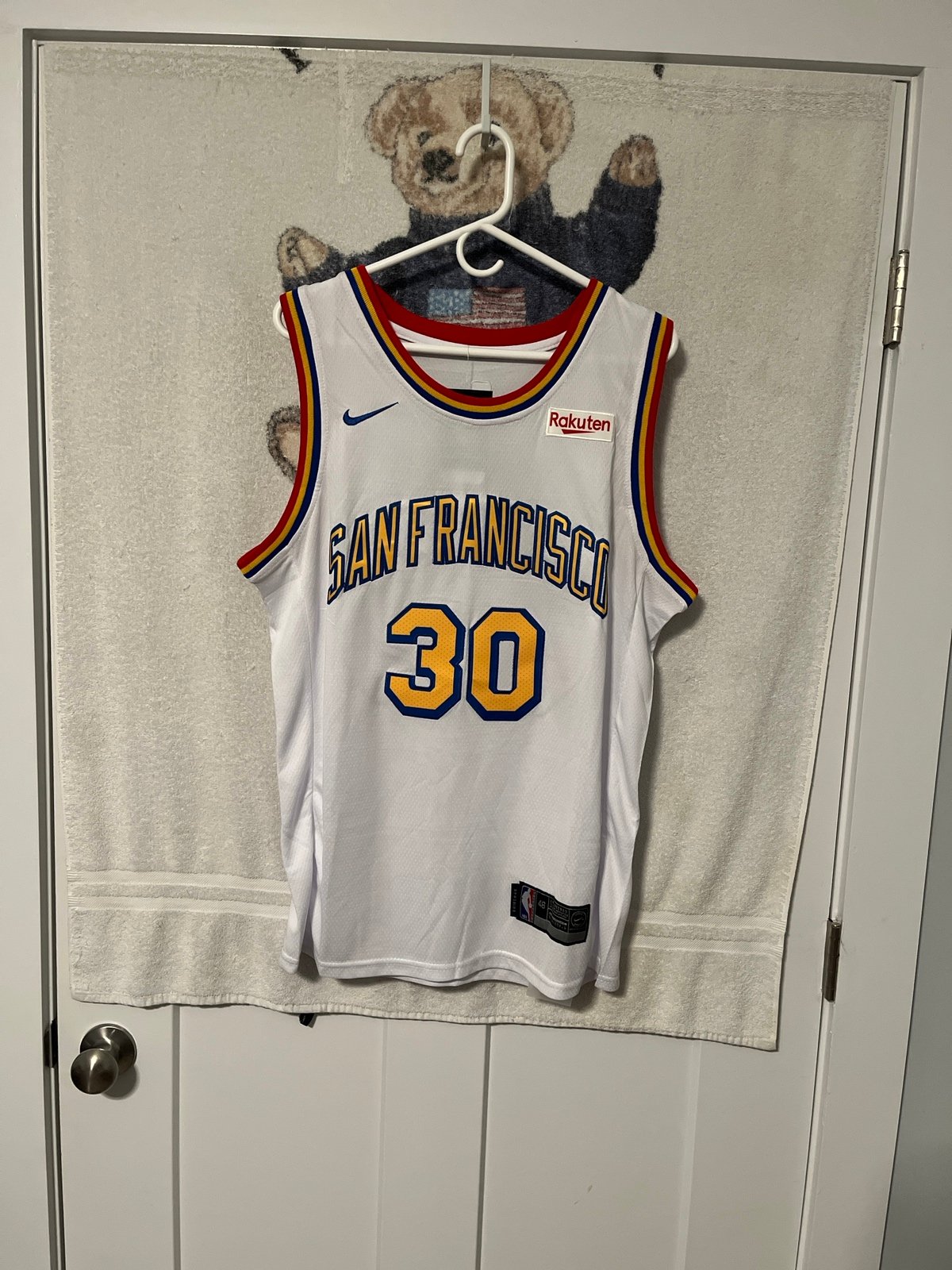 Steph Curry #30 San Francisco NBA Basketball Jersey (Men’s)