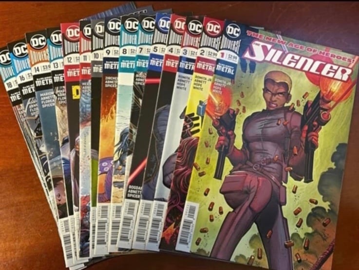 DC Comics THE SILENCER Volume 1 Lot of 16