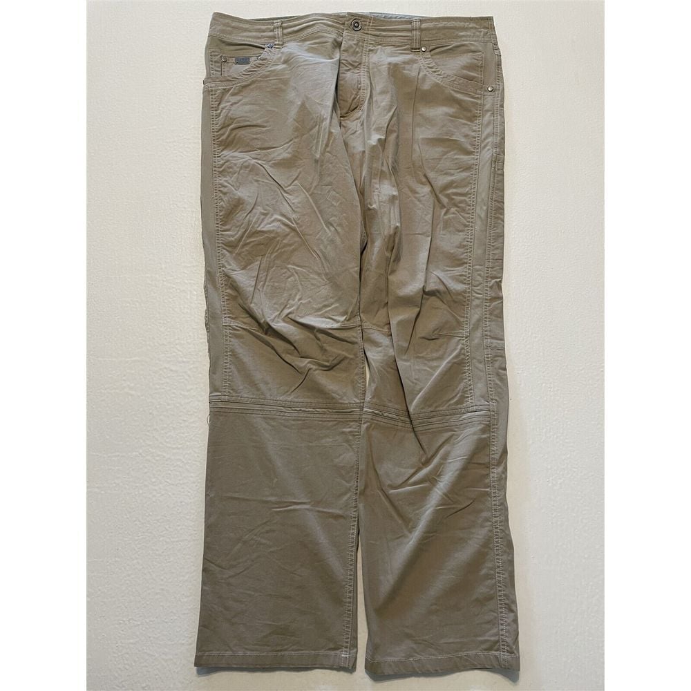 Kuhl 40 x 32 RADIKL Fossil Enduro Fabric Articulated Outdoor Hiking Pants 5109