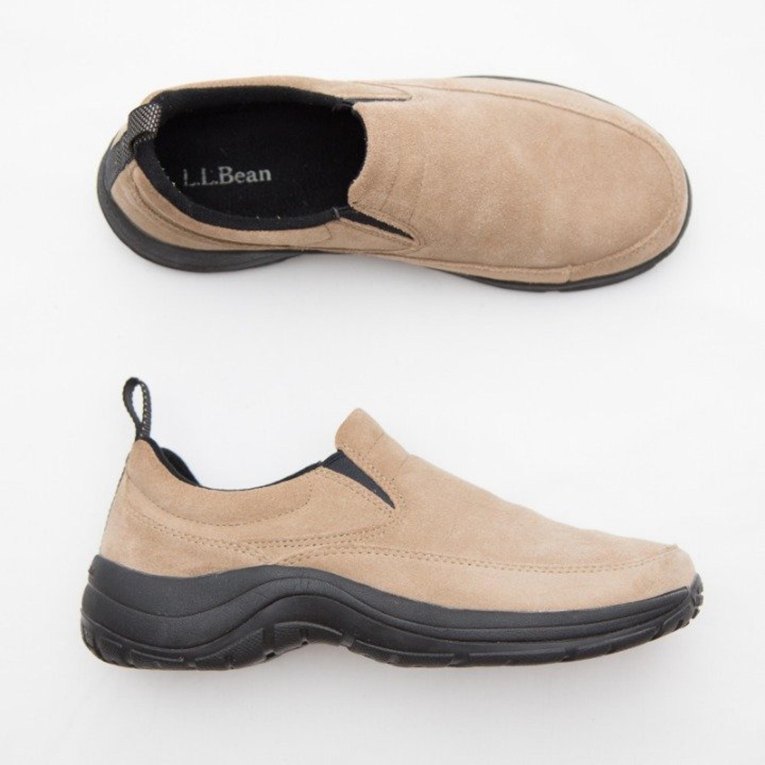 L.L. Bean Suede Nubuck Leather Slip On