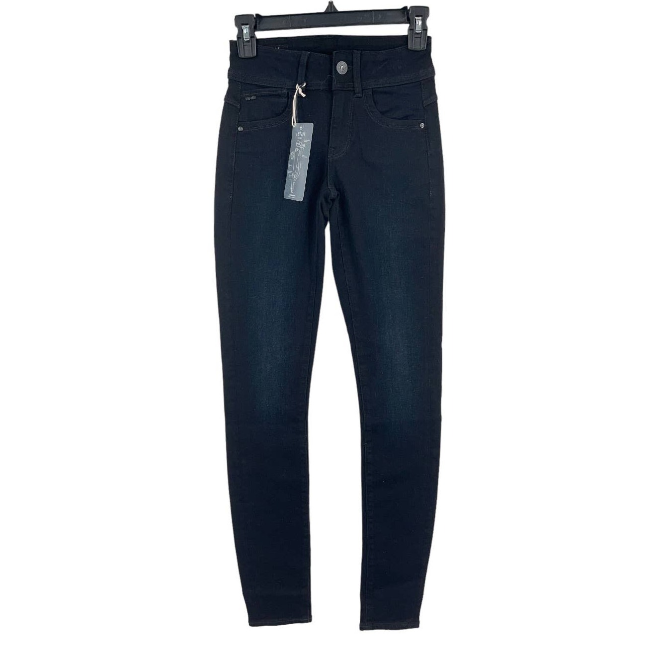 G-Star Raw jeans Lyn mid waist skinny dark blue size 24x32