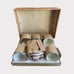 Miyama Pottery Kiln Tea Set Japan Vintage Tea Pot And Cups 80s
