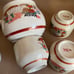 Miyama Pottery Kiln Tea Set Japan Vintage Tea Pot And Cups 80s