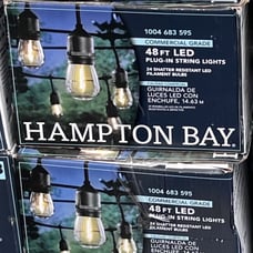 48ft outdoor string lights