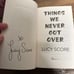 Lucy Score TWNGO, TWLB, TWHFTL all 3 books hand signed