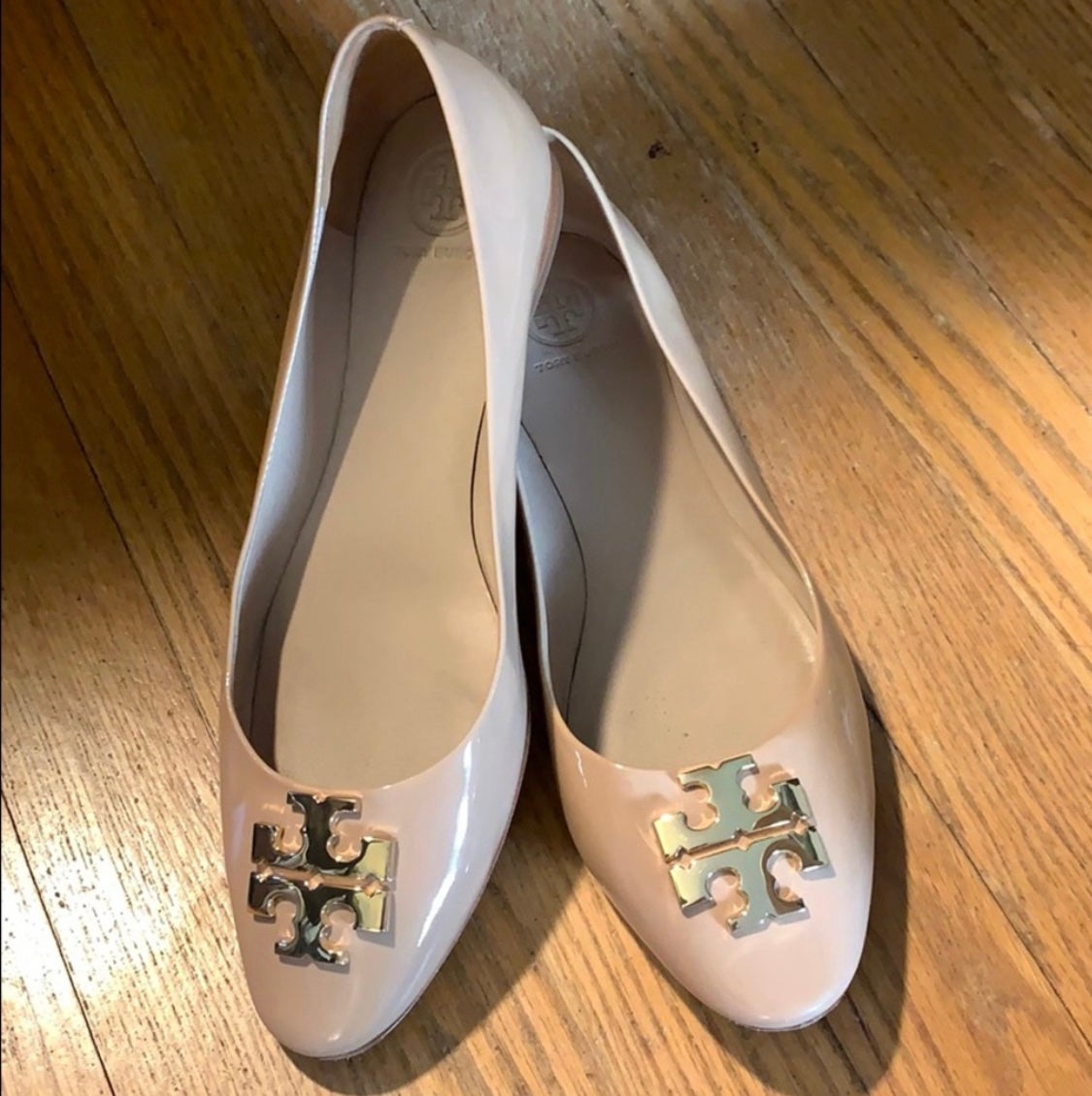 Tory newest Burch Nude Raleigh Flats Size 9M