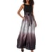 SLNY Ombre Dress Satin Bow Sash Gown Black Pink Formal Cocktail Gown Size 12