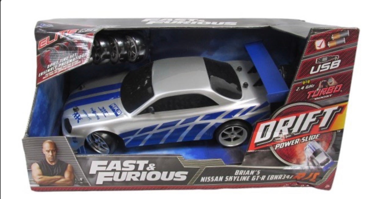 Fast & furious Elite RC Brian’s Nissan Syline GT-R (DRIFT)