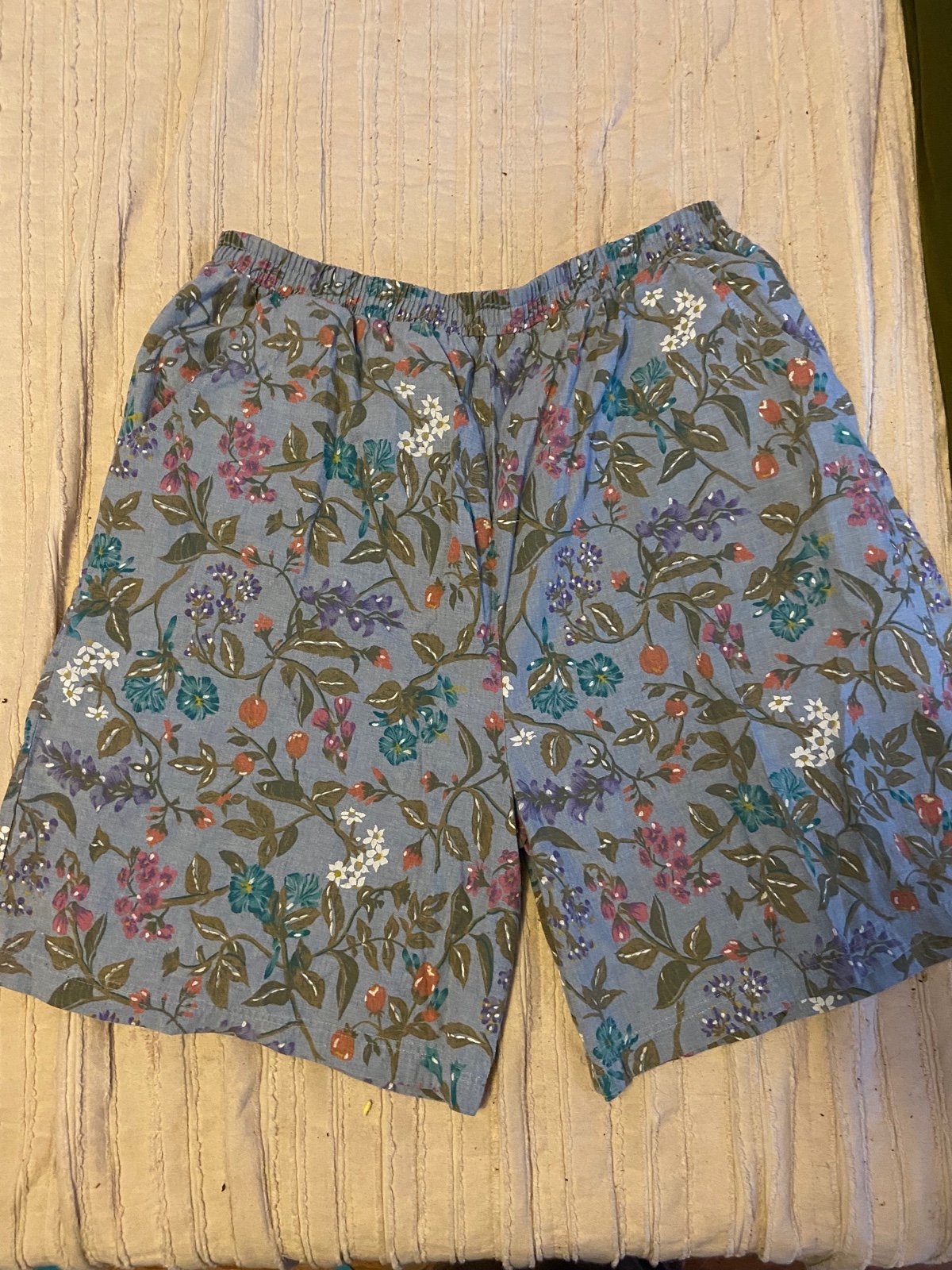 Vintage Floral Shorts