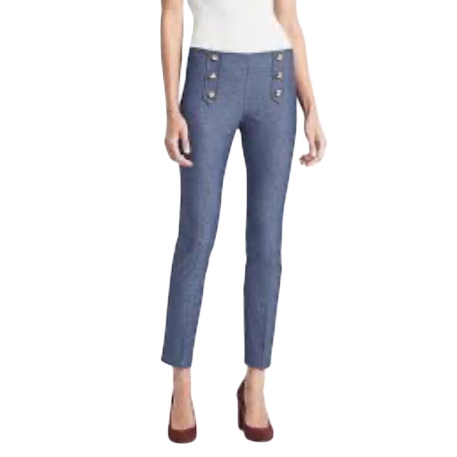 Banana Republic Sloan Skinny Fit Sailor Ankle Pants