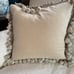 Throw pillow, petit point