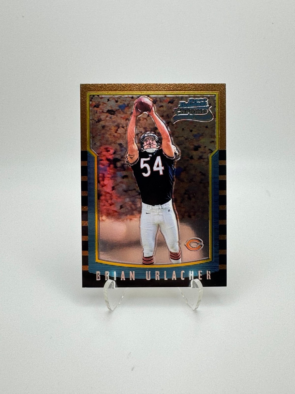 Bowman Chrome 2000 #178 Brian Urlacher (Rookie Card)