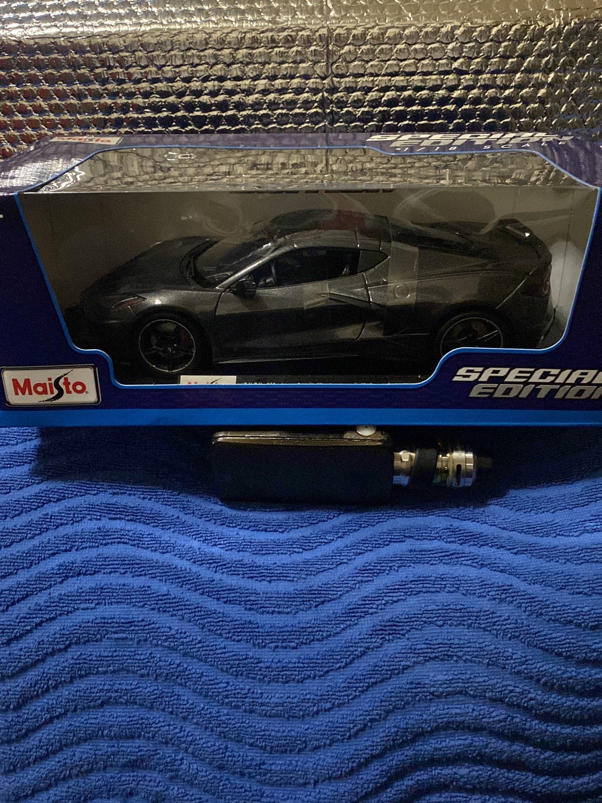 Nascar 2020 Chevrolet Corvette Stingray Coupe Special Edition 1.18 Scale Diecast