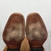 Johnston & Murphy Brown Leather Cap Toe Office Oxford Dress Shoes Mens 10 W Wide
