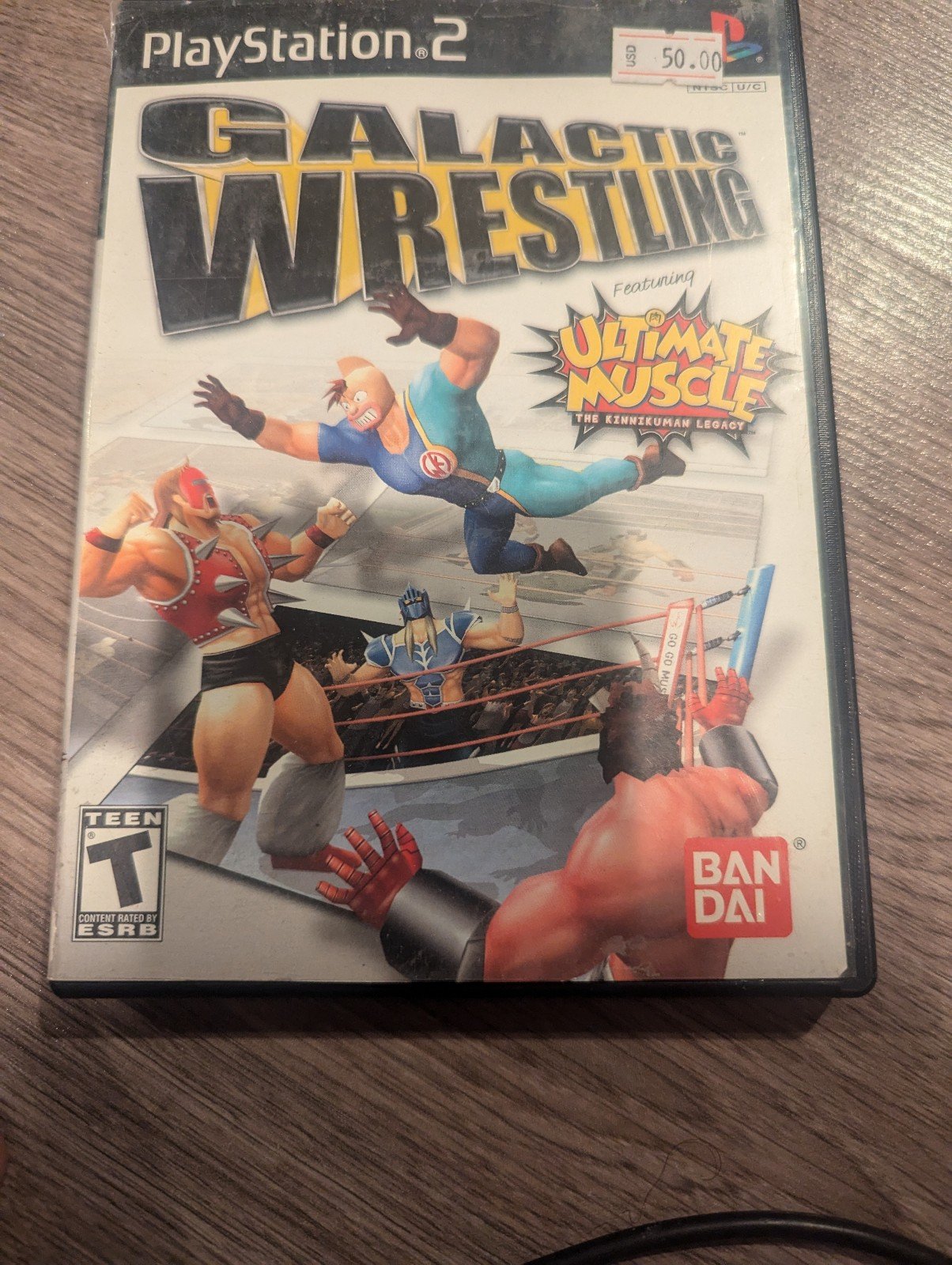 Galactic Wrestling Featuring Ultimate Muscle (Sony PlayStation 2, 2004)  Comes w