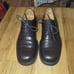 Coach Men's Stanley Dress Shoe Brown Leather Size 8 D Lace Up Round Toe GUC