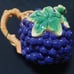 Vintage grape teapot set.