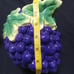 Vintage grape teapot set.