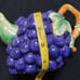 Vintage grape teapot set.