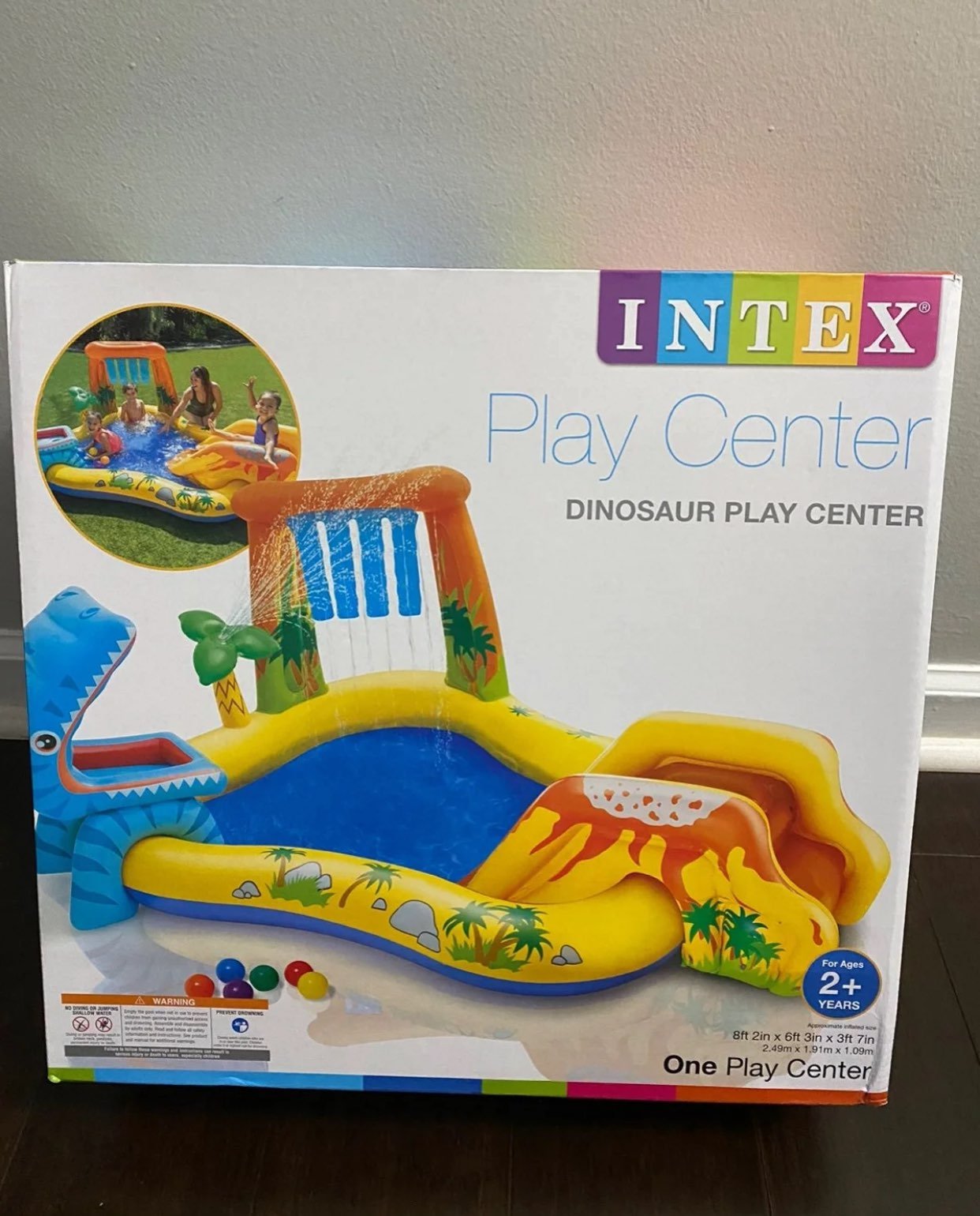 Inter Dinosaur play center kiddie pool