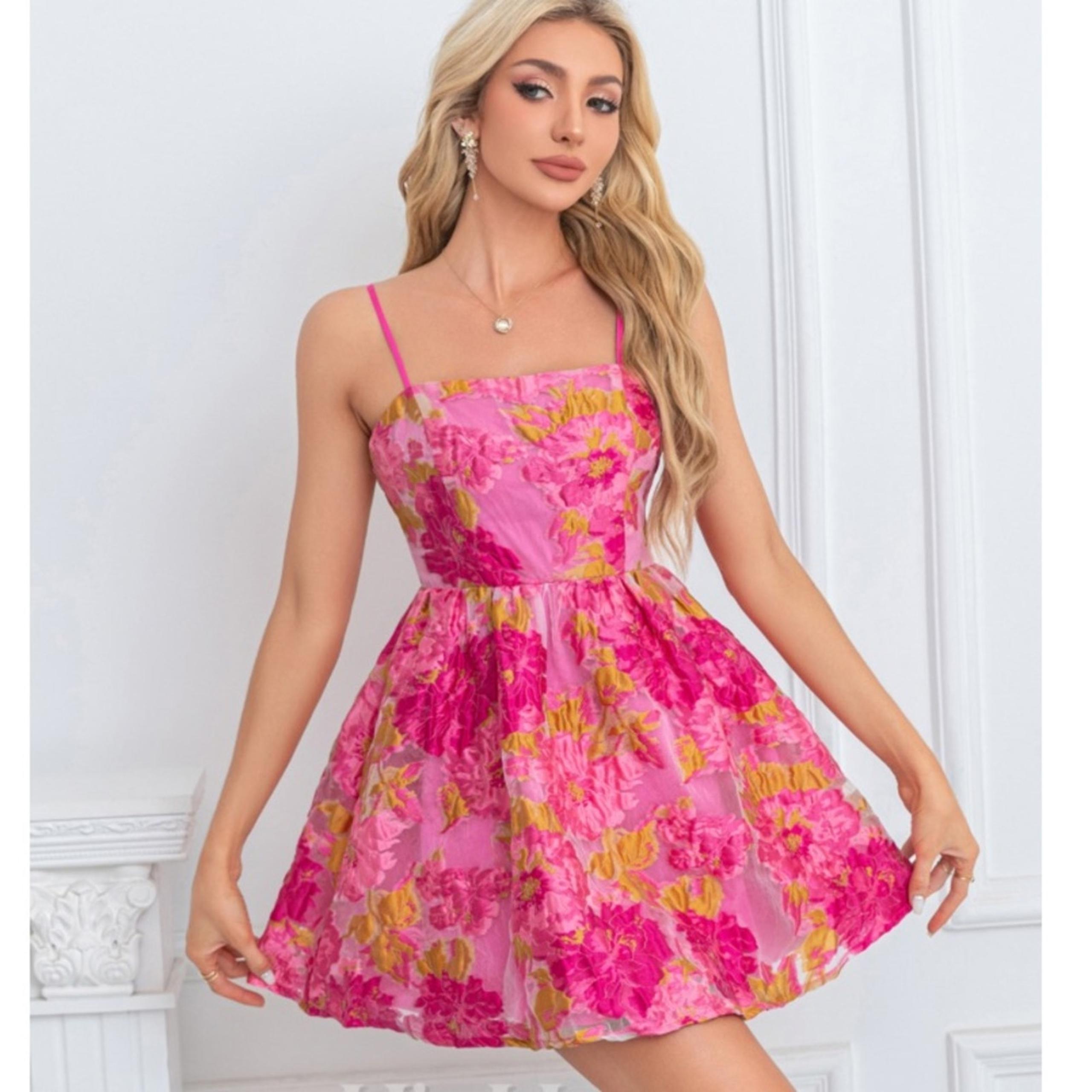 NWT Boutique A-line Straight Mini Jacquard Homecoming Dress Size 2XL