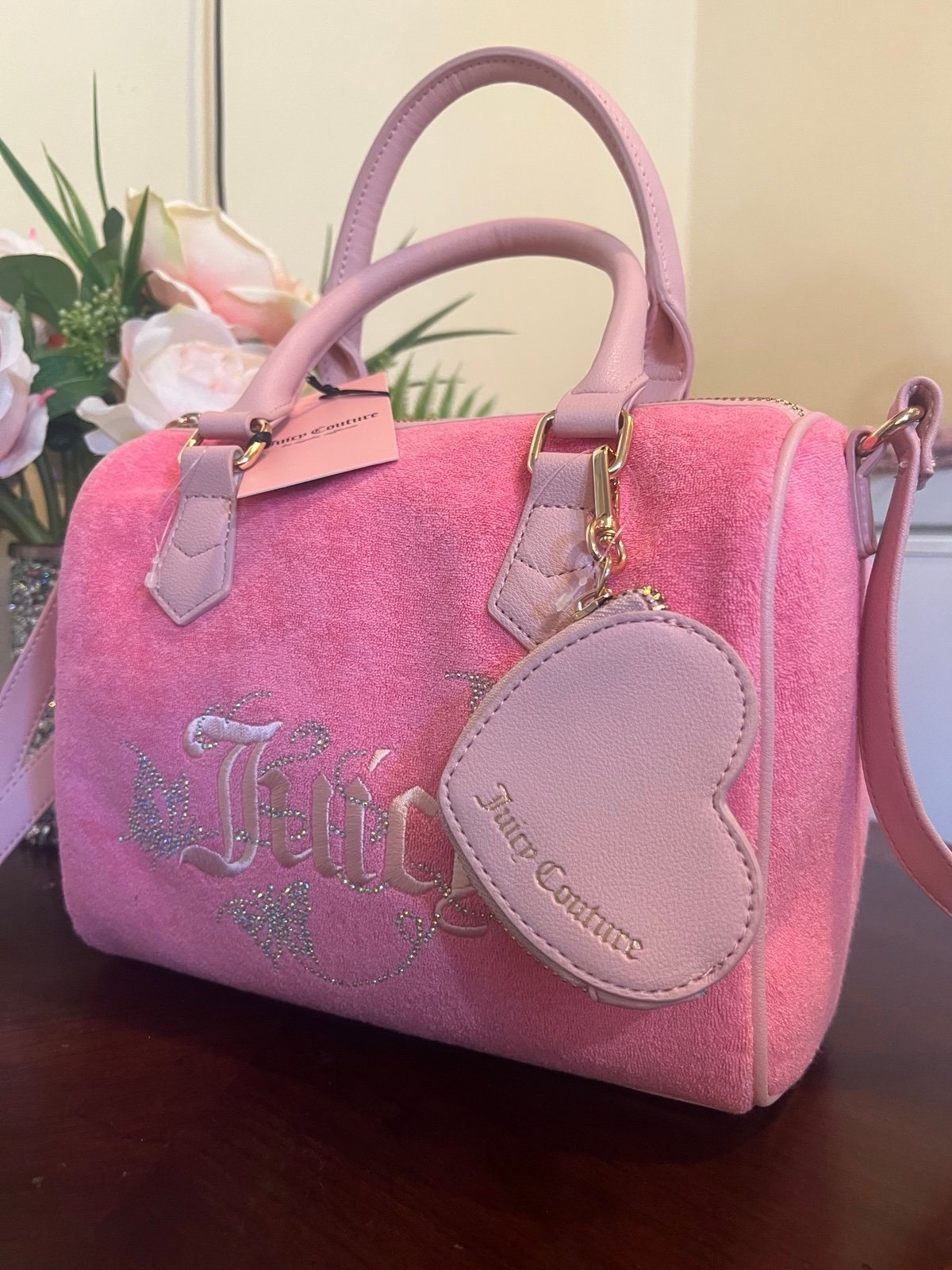 ❤️ Juicy Couture wingin it speedy Satchel handbag