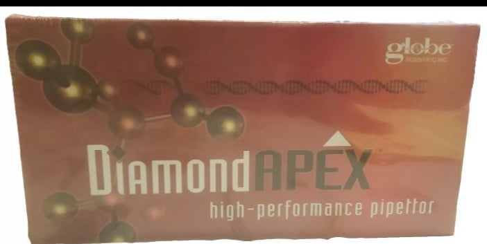 Globe Scientific Diamond Apex Pipettor High- Performance Pipettor 3351-100