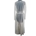 Vintage Nancy King White Bridal Sheer Nylon Lace Peignoir Robe Dress Size L 3140