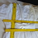 Vintage Nancy King White Bridal Sheer Nylon Lace Peignoir Robe Dress Size L 3140