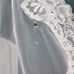 Vintage Nancy King White Bridal Sheer Nylon Lace Peignoir Robe Dress Size L 3140