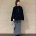 Sold Out: 【UNITED ARROWS】Fox Cashmere Knit Tight Skirt