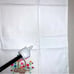 Vintage Handmade Embroidered Crochet Pillowcases Set of 2 Floral Basket Handmade
