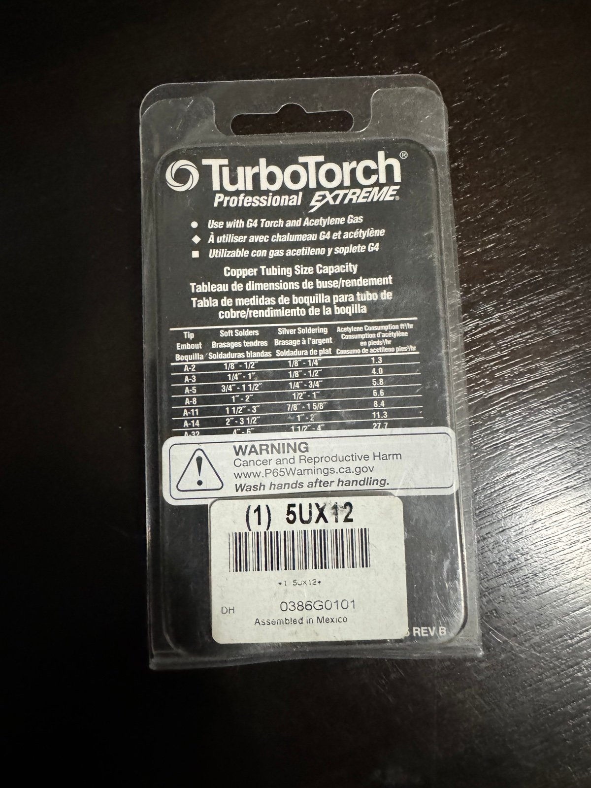 Turbo torch tip A-3