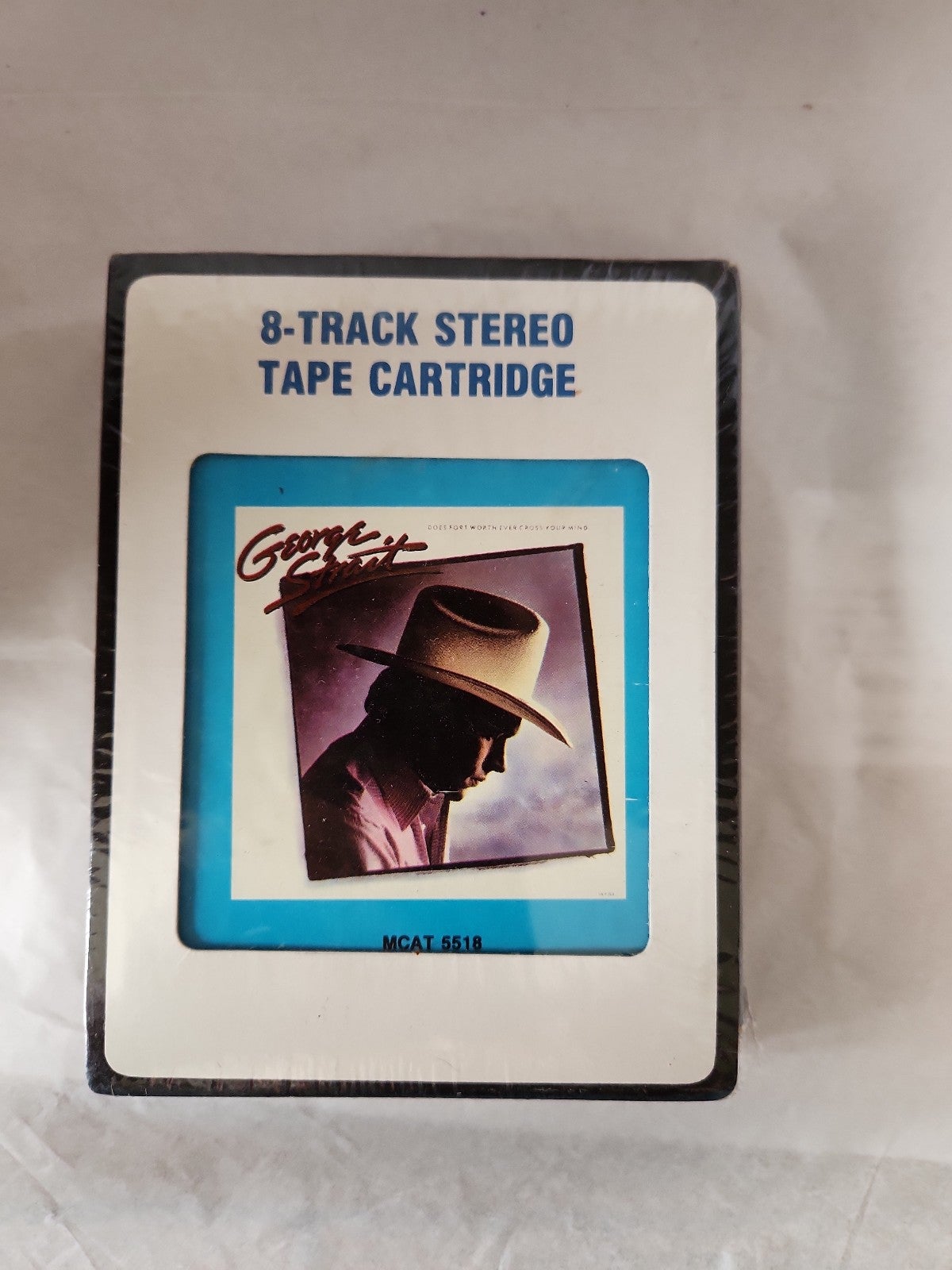 George Strait Sealed 8-Track Tape