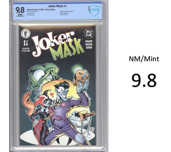 Joker/Mask #1 - Dark Horse and DC crossover! CBCS 9.8 - Brand New Slab!