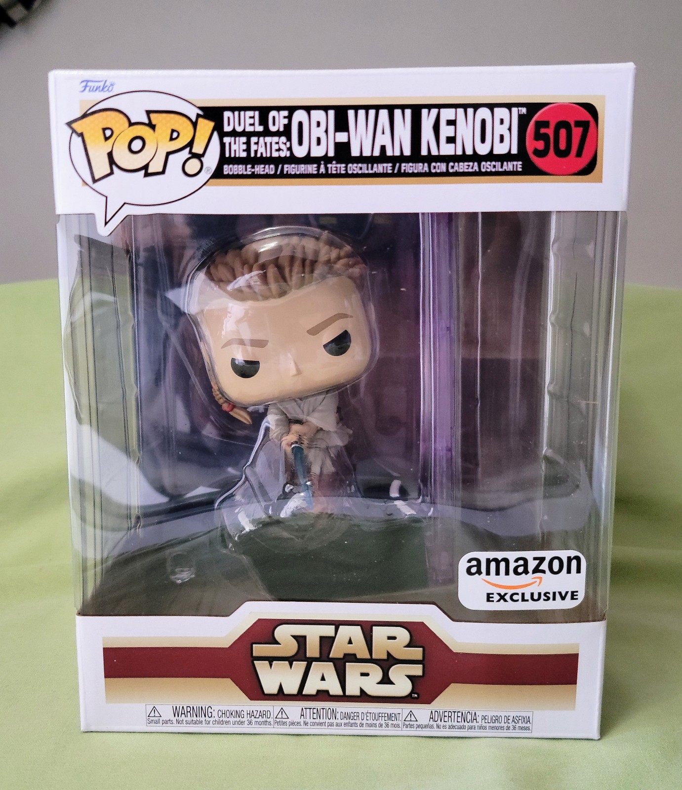 Funko Pop! Star Wars OBI-WAN KENOBI #507 Duel of The Fates Amazon Exclusive