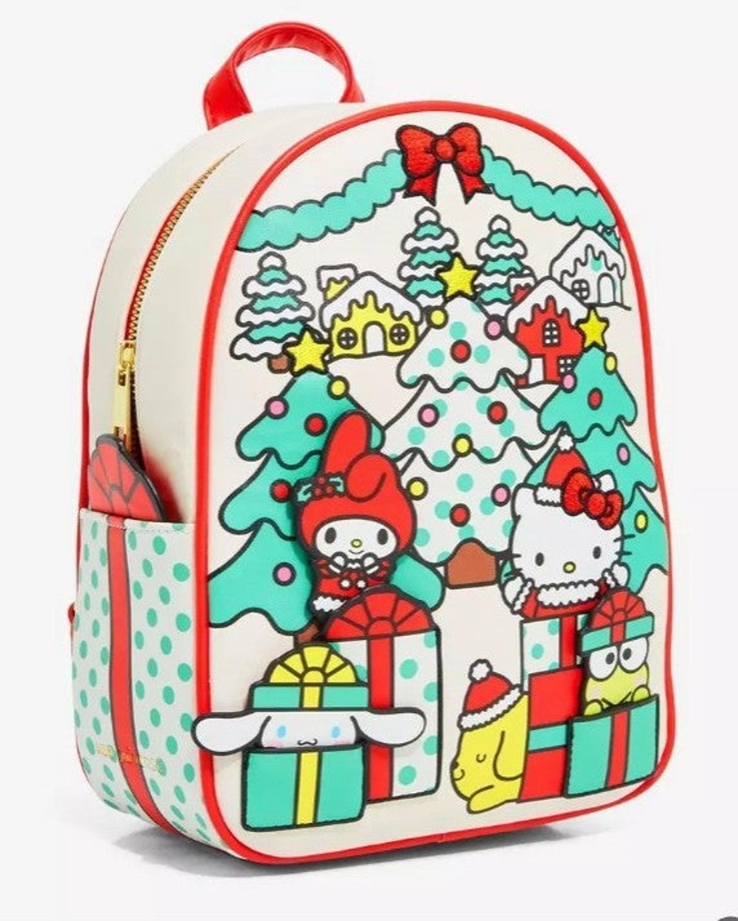 Her universe x hello kitty x Christmas mini backpack BNWT HTF RARE