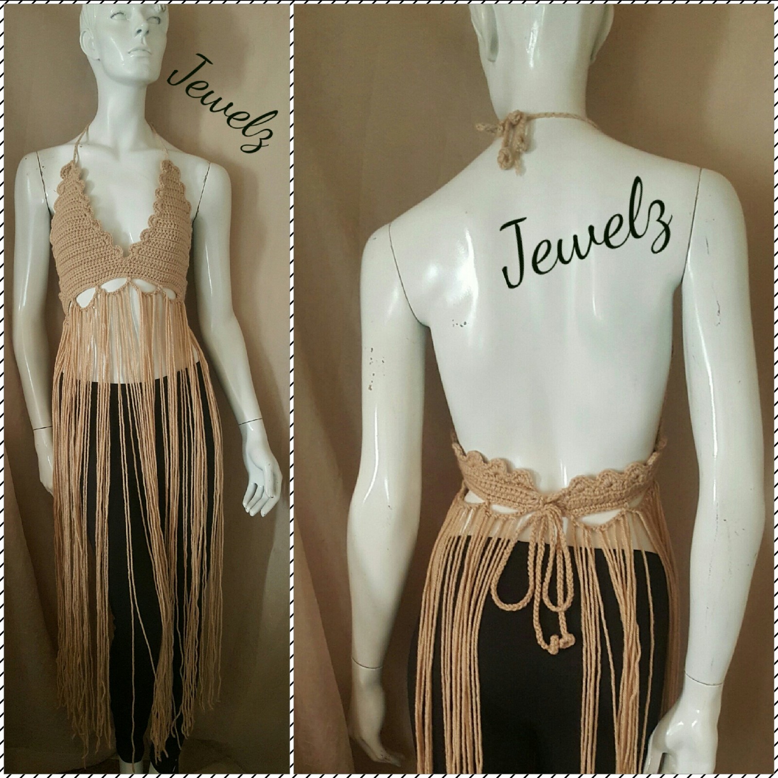 Crochet crop top