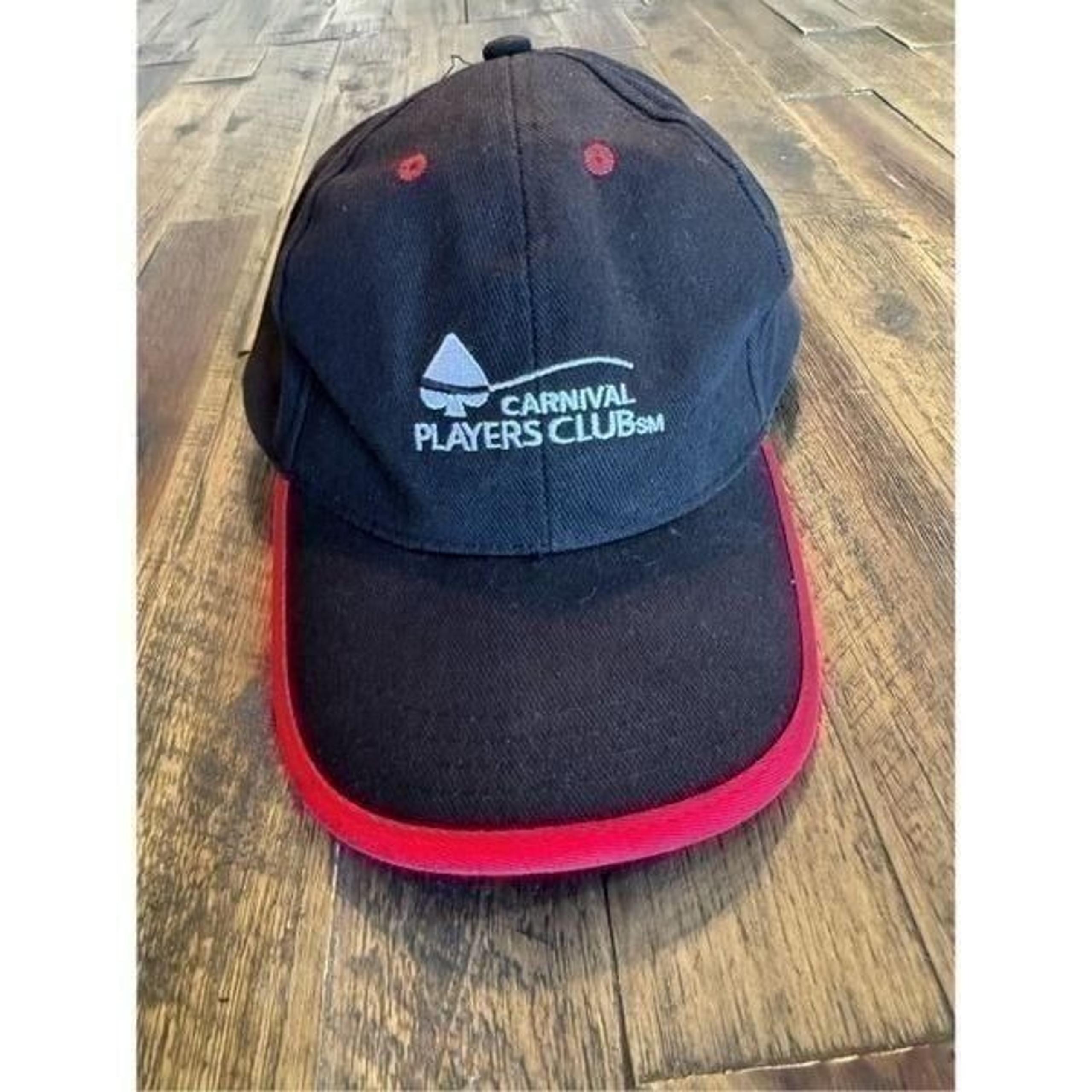Carnival cruise line players club exclusive hat adjustable 100% cotton