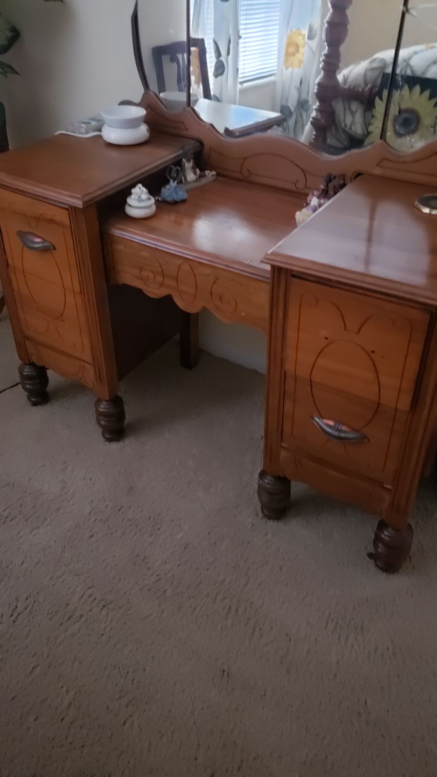 antique matching dressers