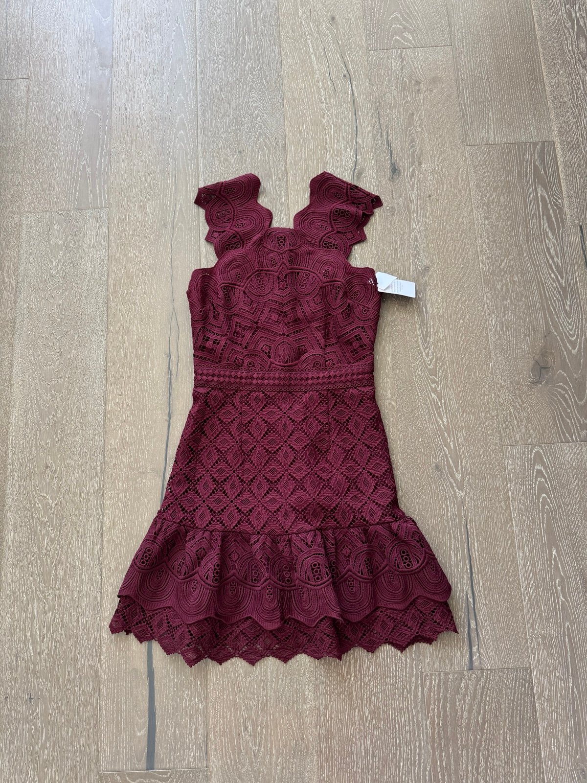 Reiss Delilah lace mini dress