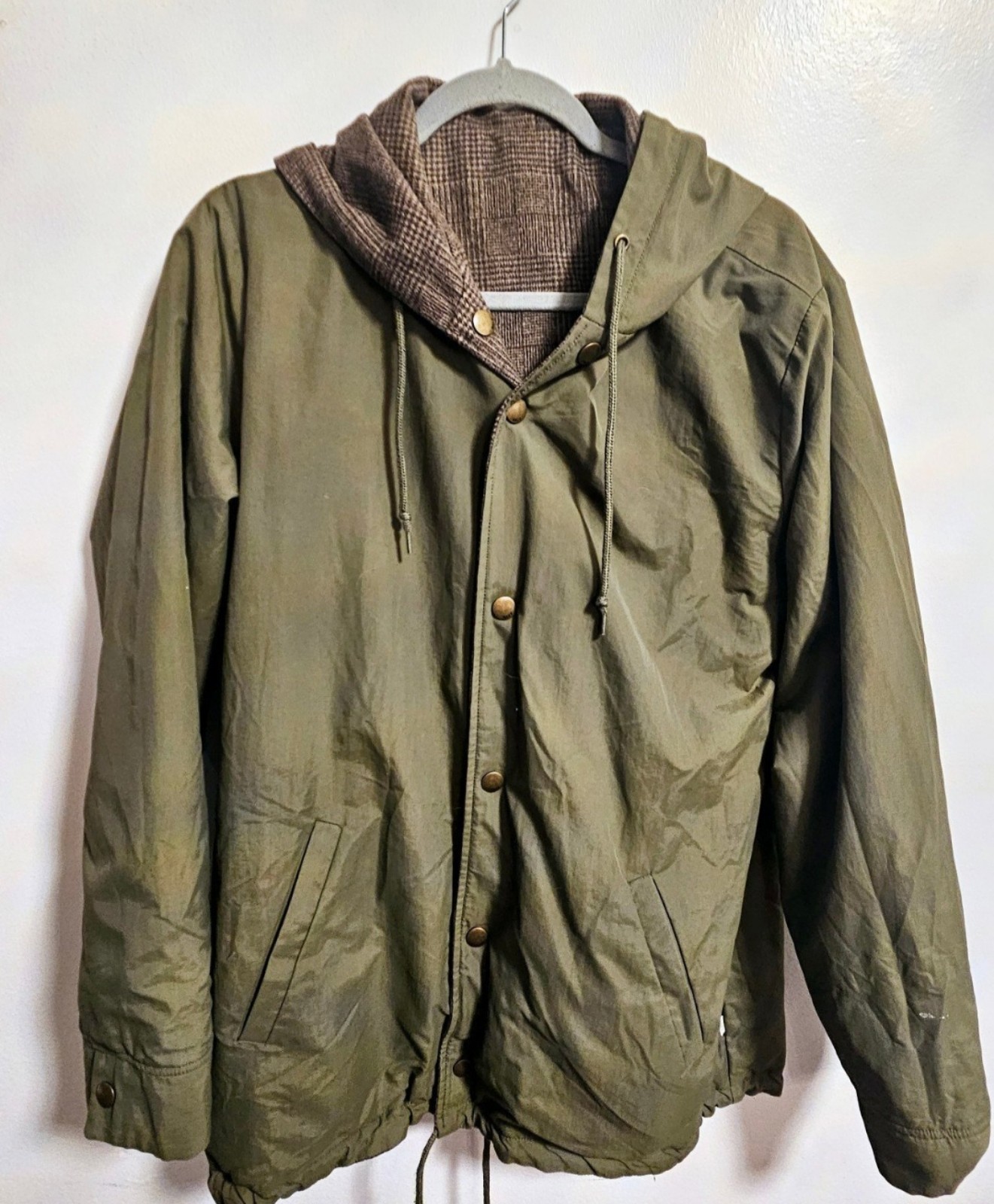 OBEY Reversible Jacket Coat sz L