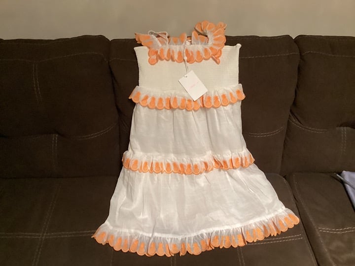 NEW Zimmermann Pinaepple Layered Girls Dress size 10