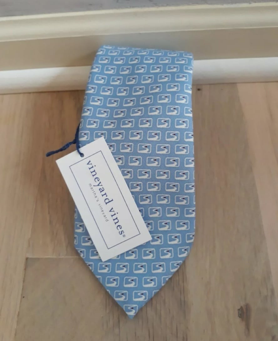 Vinyard Vines Light Blue Custom Collection Tie Next Step