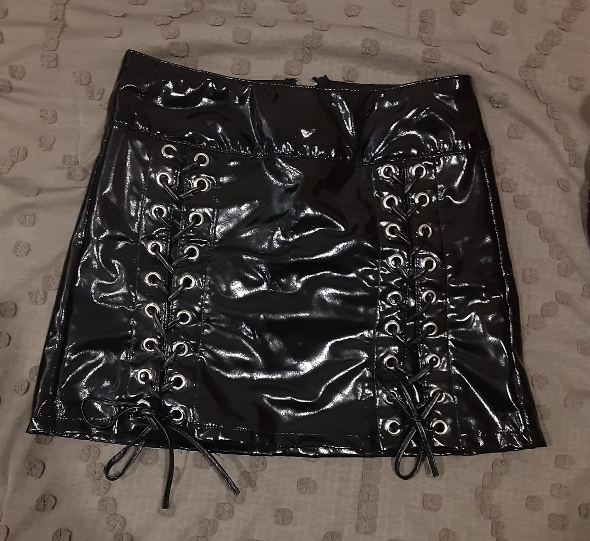 Tripp NYC pvc corset skirt