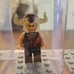 Lego minifig lot with display case
