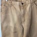 Vintage Dickies Khaki Tan Distressed Carpenter Duck Jeans Pants Men's Size 38x30